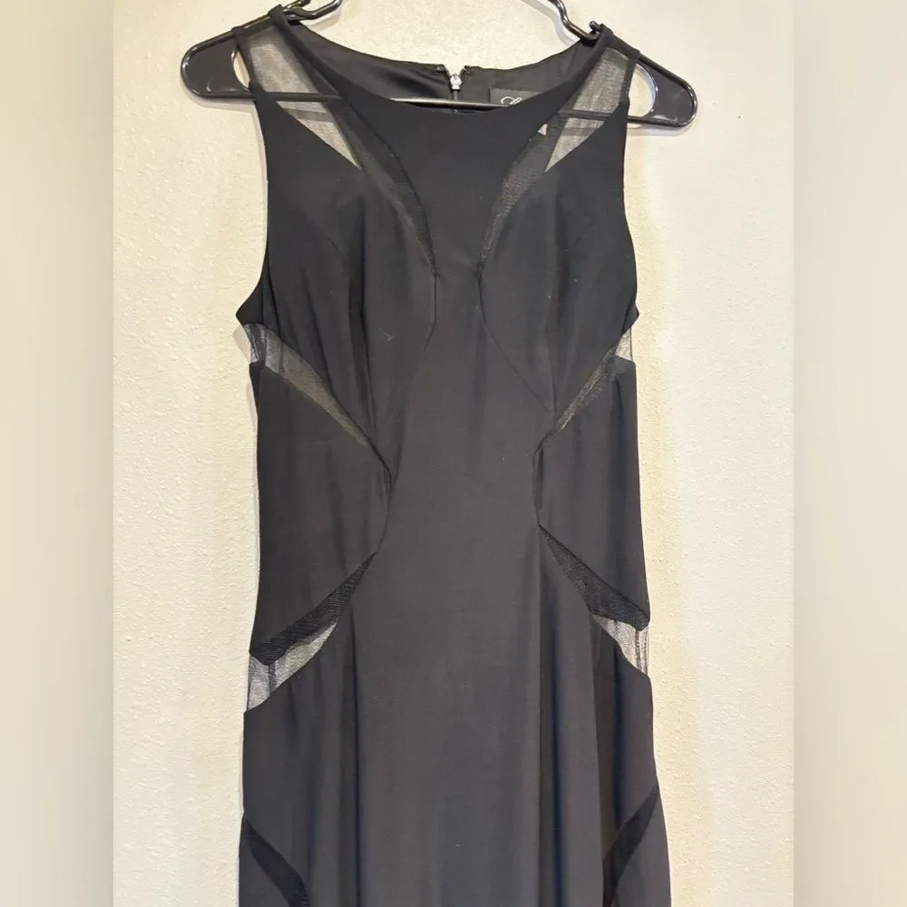 La Femme 20840 bold jersey gown - Picture 3 of 8